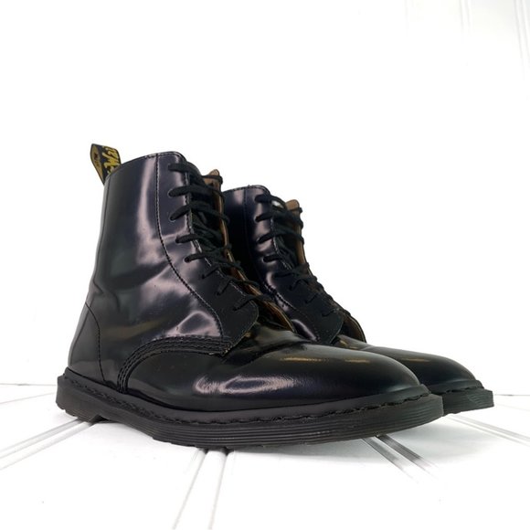 Dr. Martens Other - DR MARTENS WINCHESTER II MEN LEATHER DRESS BOOTS 8 EYES LACE UP COMBAT BOOTS 10